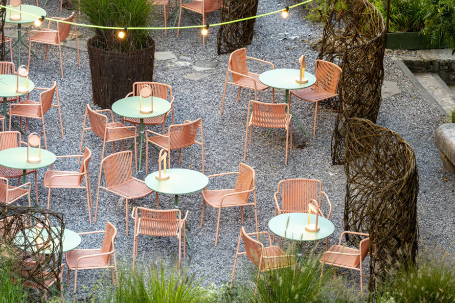 Pedrali Armchair TRIBECA 3665, terracotta TEE_1