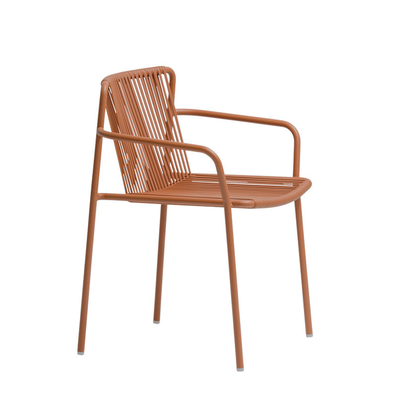 Pedrali Armchair TRIBECA 3665, terracotta TEE_1