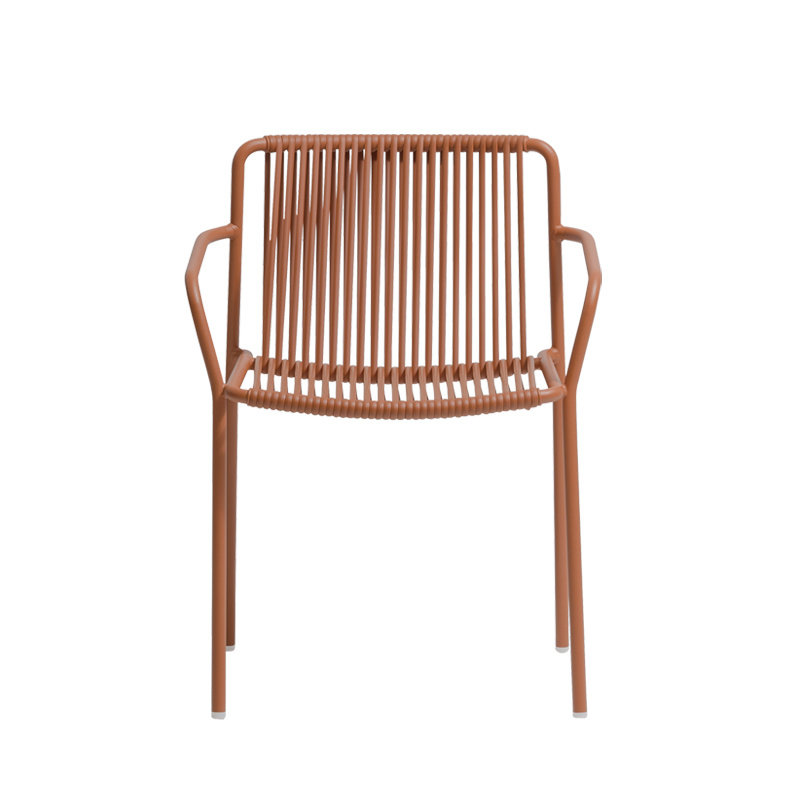 Pedrali Armchair TRIBECA 3665, terracotta TEE_1