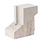 Kristina Dam Offset Candleholder Vol. 1 - Sandstone & Travertine