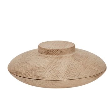 Kristina Dam Sphere Box Galaxy - Light Oiled Oak