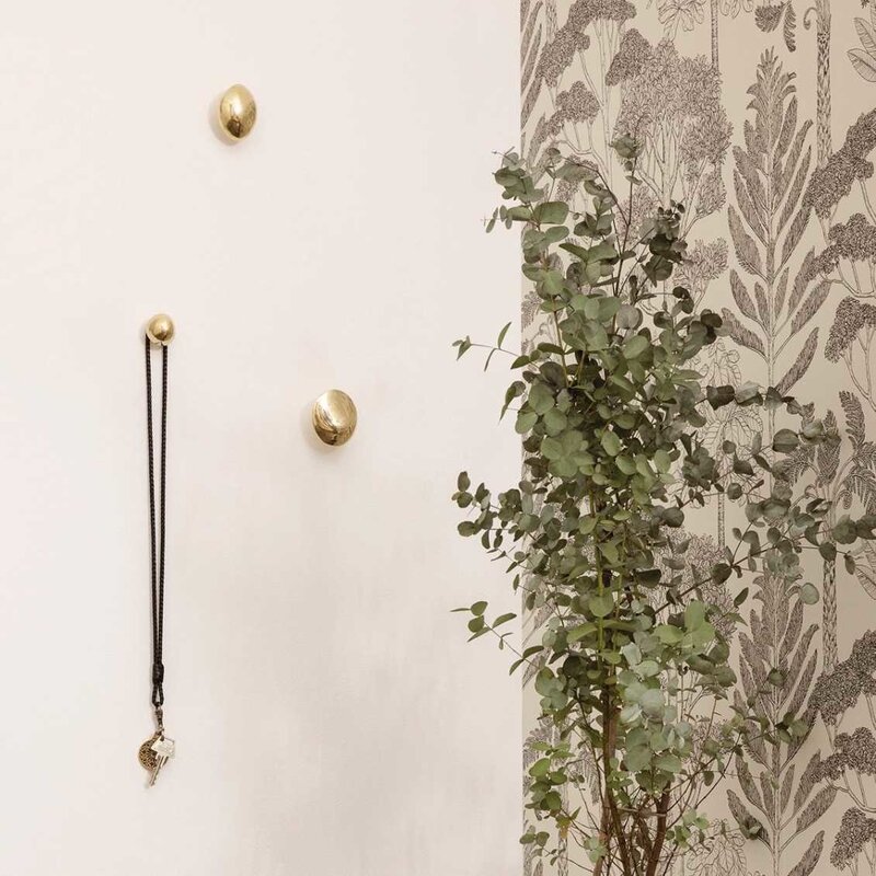 Ferm Living Mushroom Hook - Brass