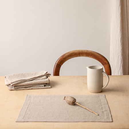 Ferm Living Linen Placemat - Set of 2 - Natural