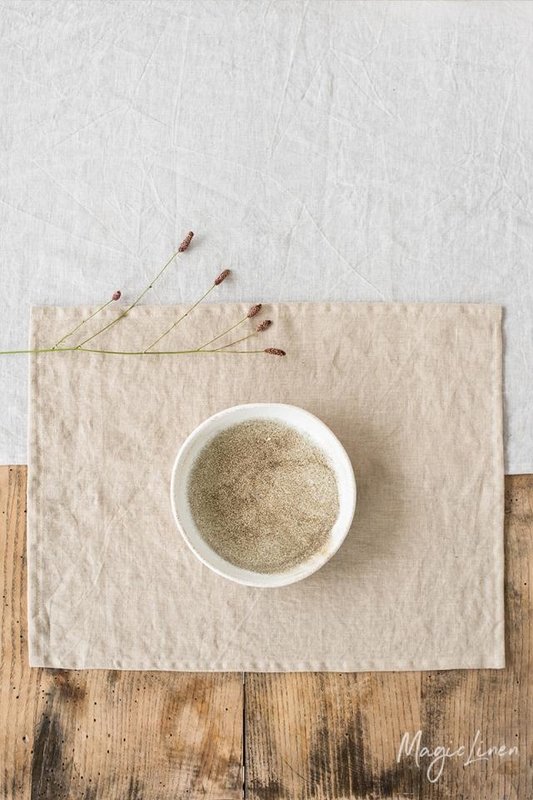 Ferm Living Linen Placemat - Set of 2 - Natural