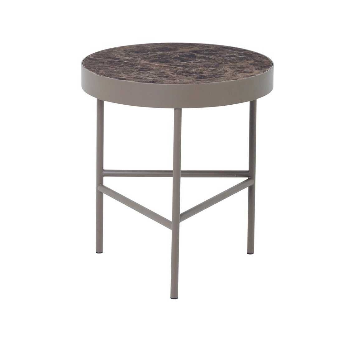 Ferm Living Marble Table Medium Brown - SHOWROOM MODEL