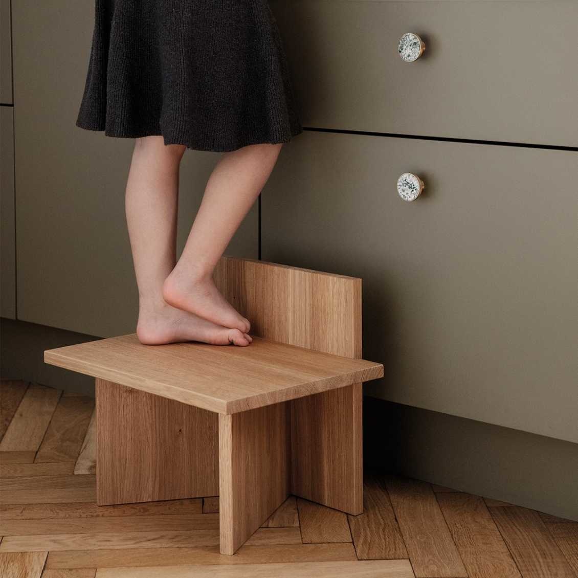 Ferm Living Oblique Stool - Oak
