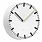 HAY Analog Clock White