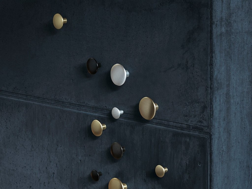 Muuto The Dots Metal - Ø2,7cm - Brass