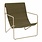 Ferm Living Desert Lounge Chair - Cashmere/Olive