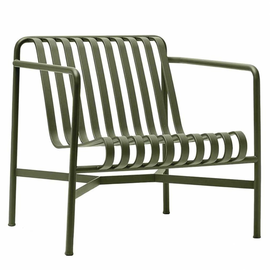 HAY Palissade Lounge Chair Low Olive - SHOWROOM MODEL - 1 AVAILABLE