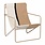 Ferm Living Desert Lounge Chair - Cashmere/Soil