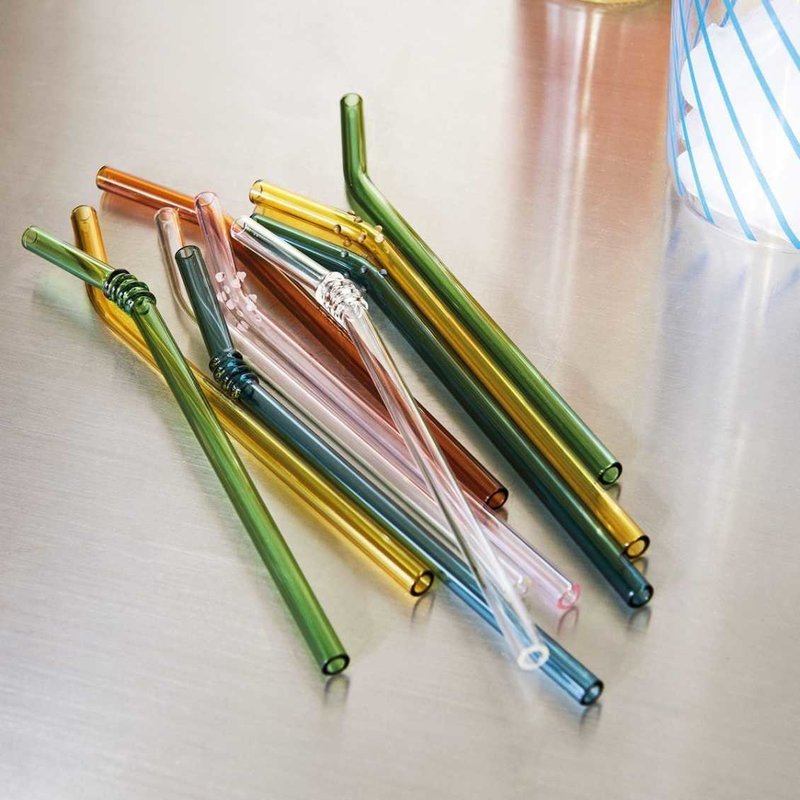 HAY Sip Smooth Straw Set of 6 - Multi