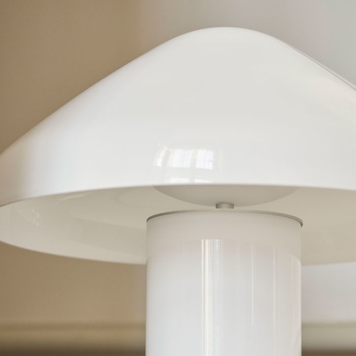 HAY Pao Glass Table Lamp 350 - White
