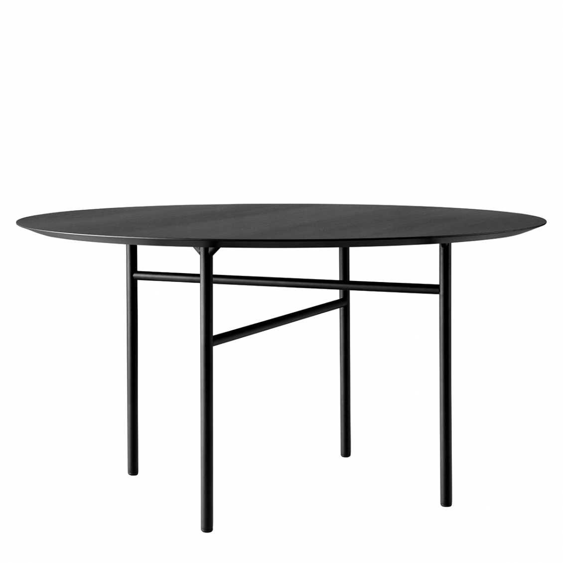 Audo Copenhagen Snaregade, Round 138cm, Black oak / Black