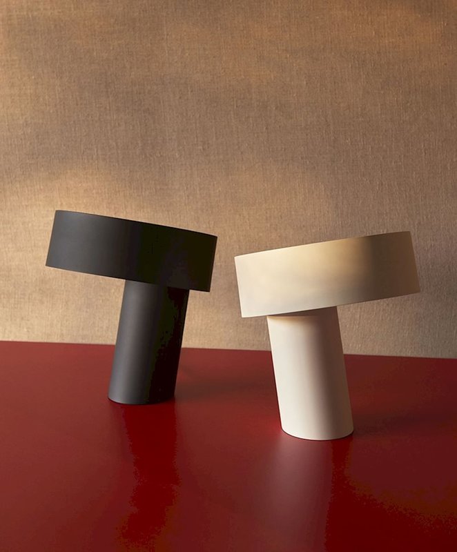 HAY Slant Table Lamp - Soft Black