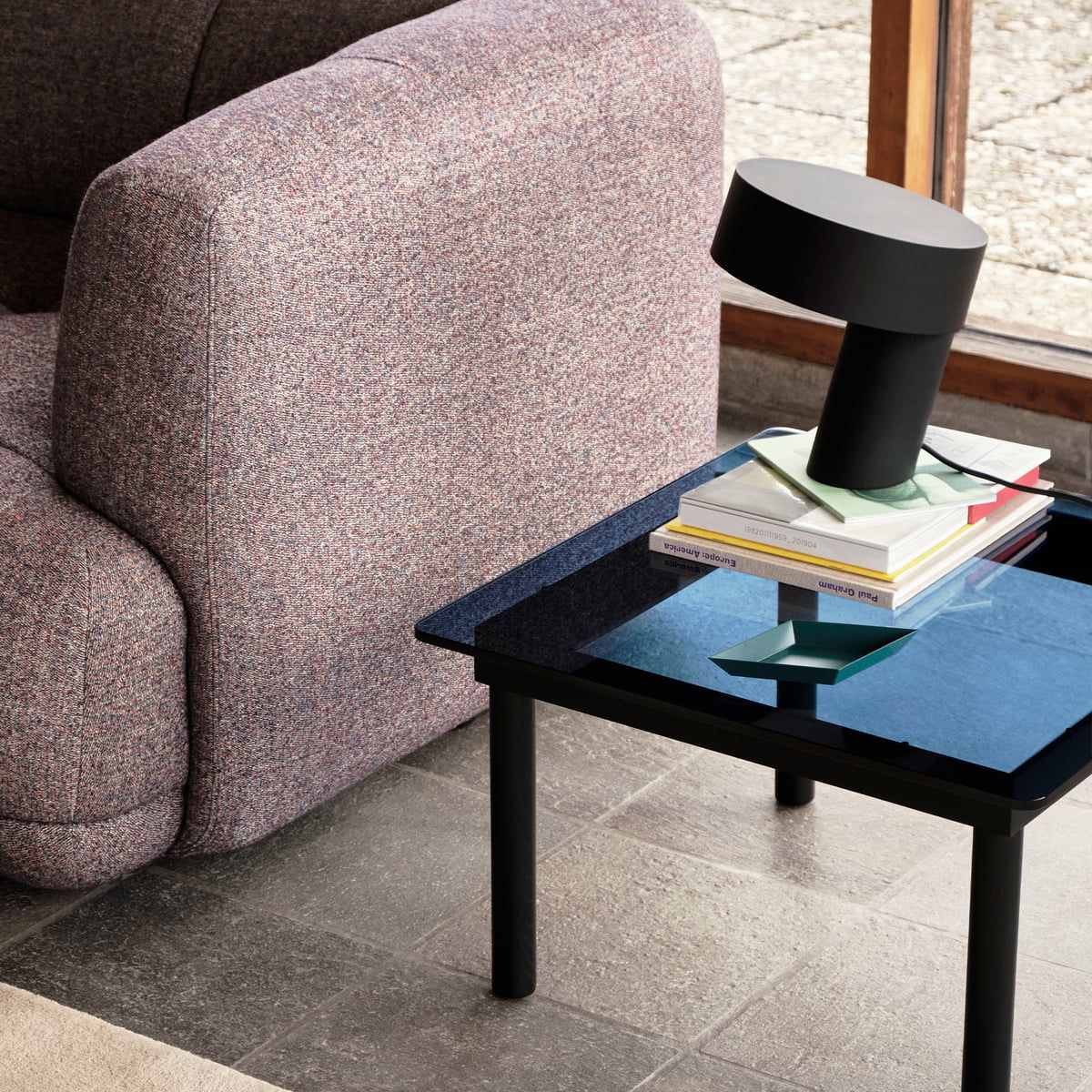 HAY Slant Table Lamp - Soft Black