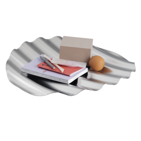 Muuto Wave Tray - Steel
