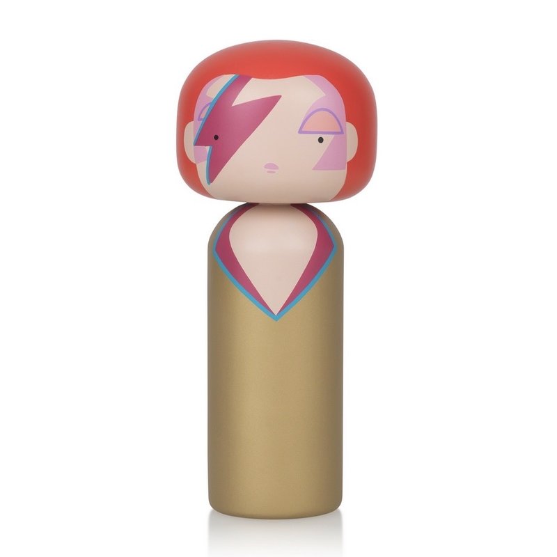 Lucie  Kaas Kokeshi - Sketch.inc - Aladdin Sane (David Bowie)