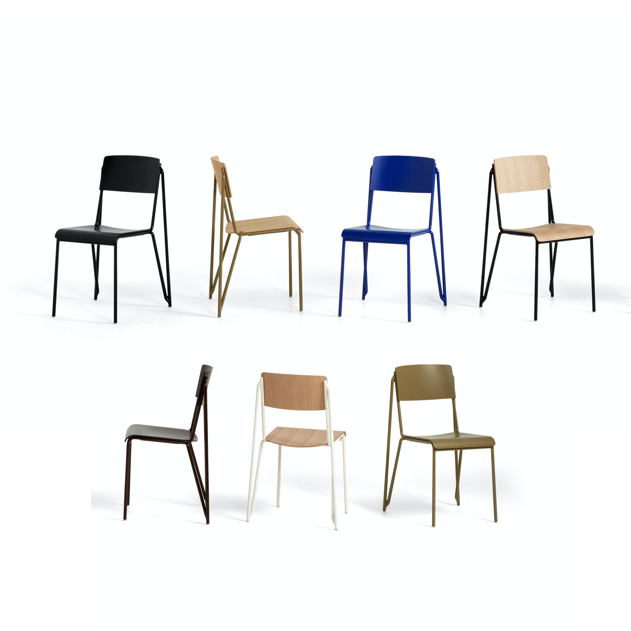 HAY Petit Standard - Oak Veneer/Clay