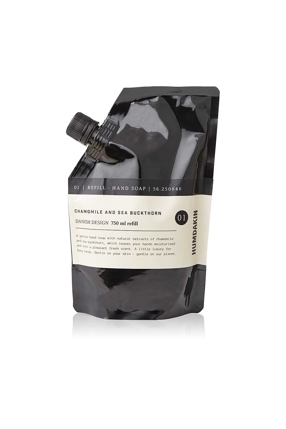 HUMDAKIN Hand soap 750 ml refill - 01 Chamomile and Sea Buckthorn