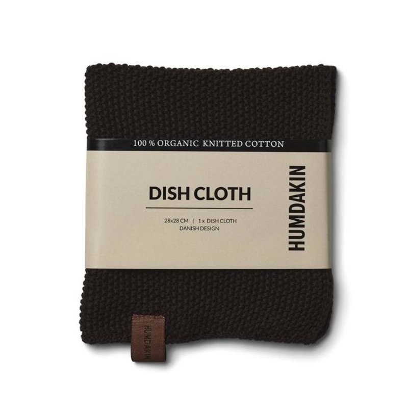 HUMDAKIN Knitted Dishcloth - Coal