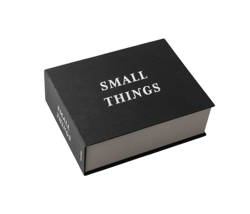 PRINTWORKS Opbergbox - Small Things (Zwart)