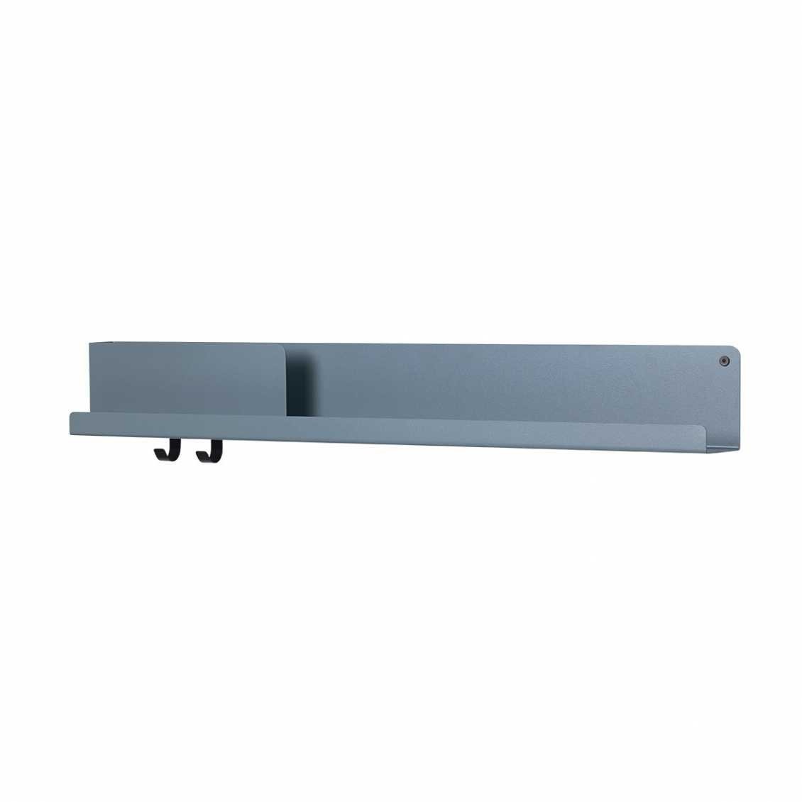 Muuto Folded Shelve 96 x 13 x 11,4 cm blue grey