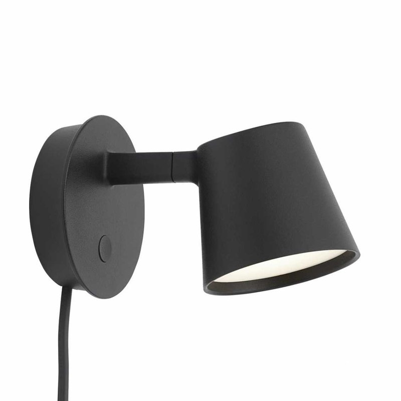 Muuto Tip Wall Lamp - Black