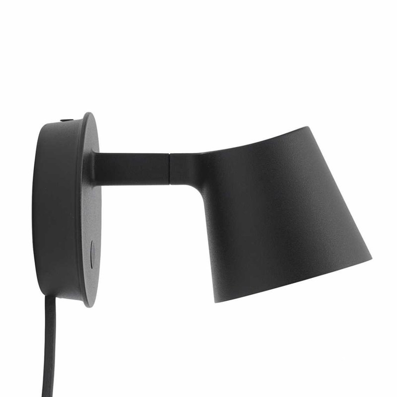 Muuto Tip Wall Lamp - Black