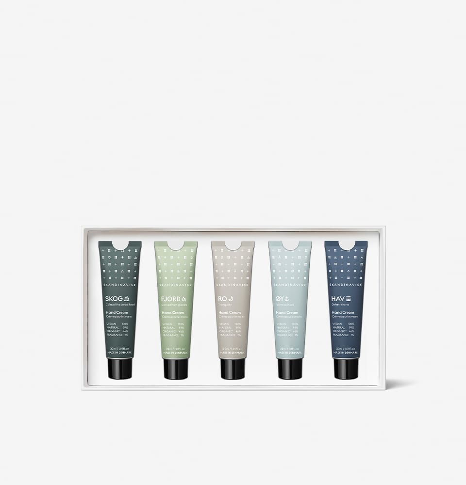 Skandinavisk GIFTSET - PROTECT (5 Mini Hand Cream set)