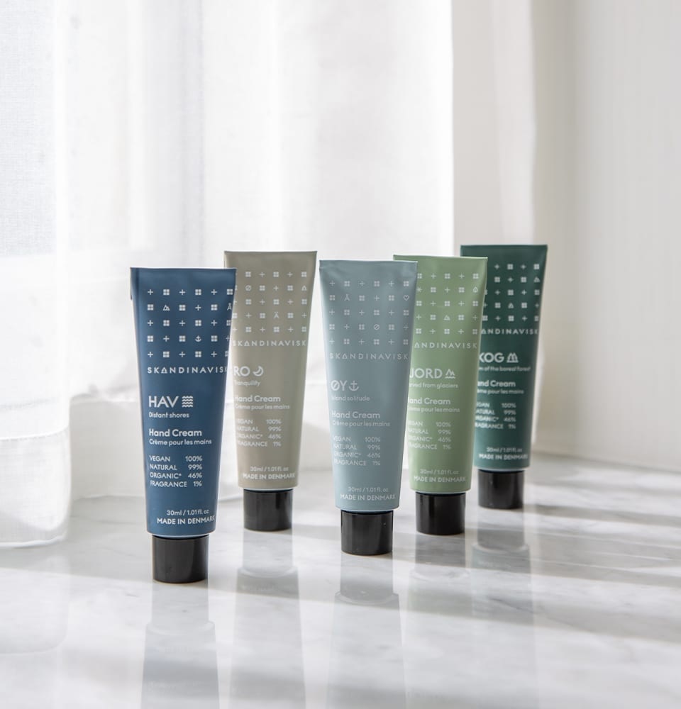 Skandinavisk GIFTSET - PROTECT (5 Mini Hand Cream set)