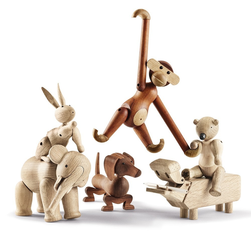 Kay Bojesen Dog walnut