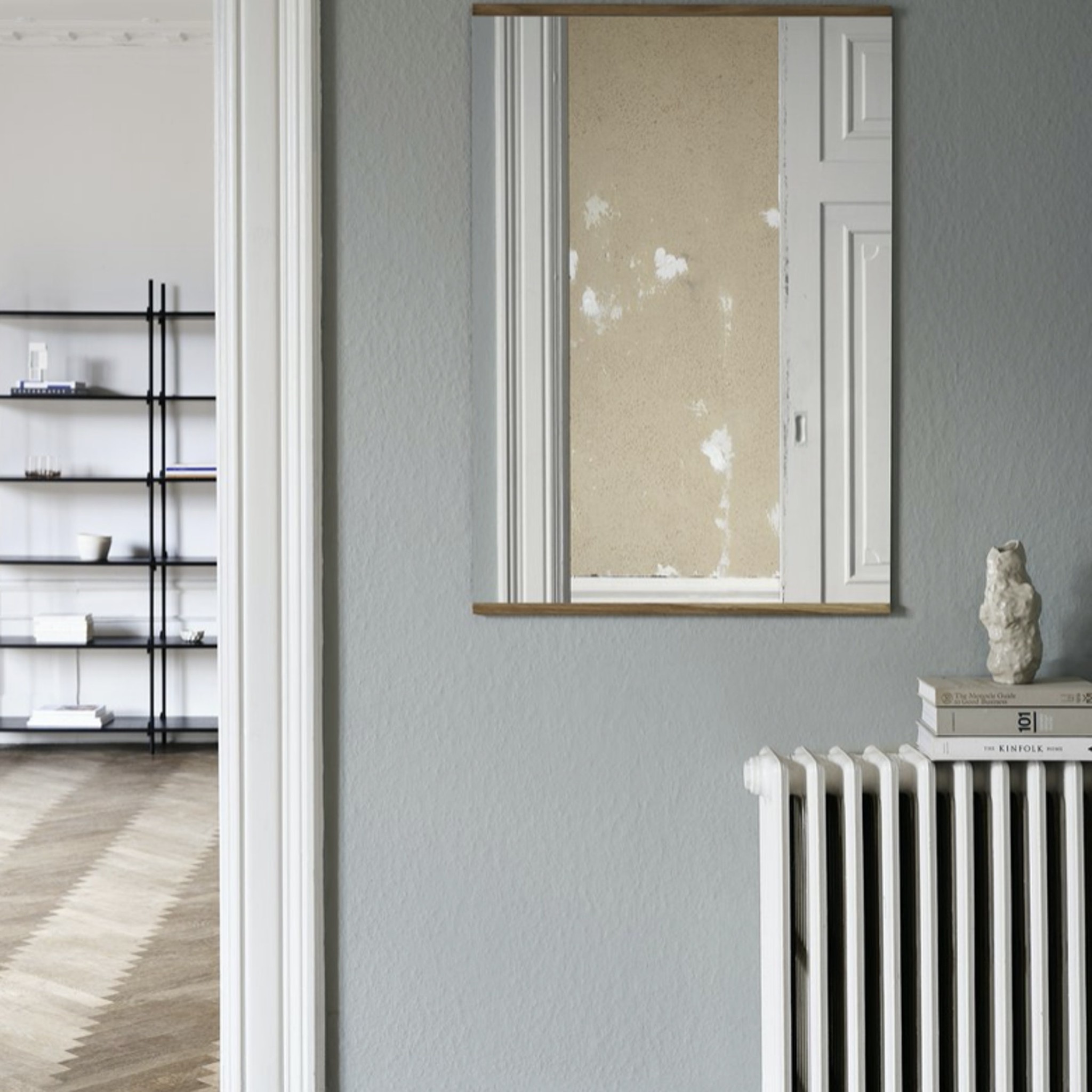 Moebe Rectangular Wall Mirror - 50x70 - Oak