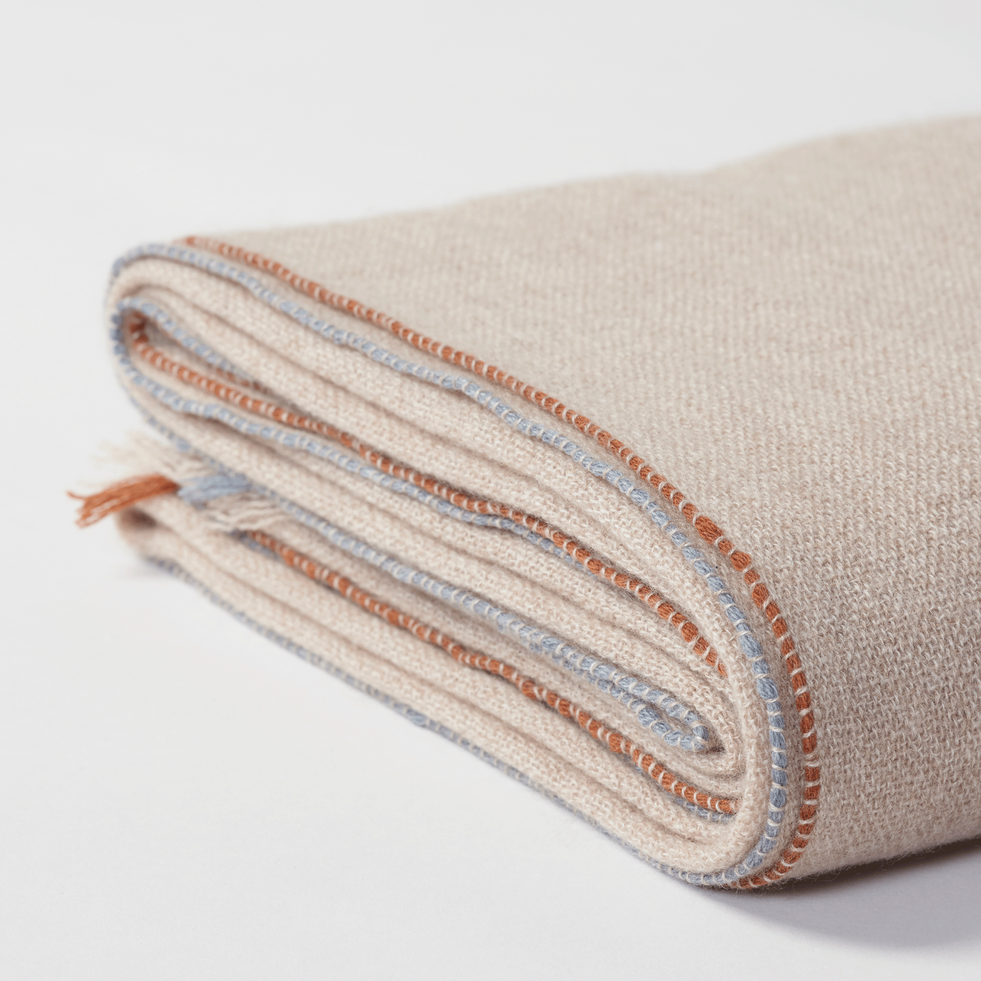 THROW JAZZ BEIGE 140x180cm