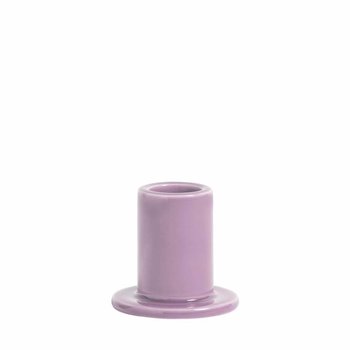 HAY Tube Candleholder S - Lilac