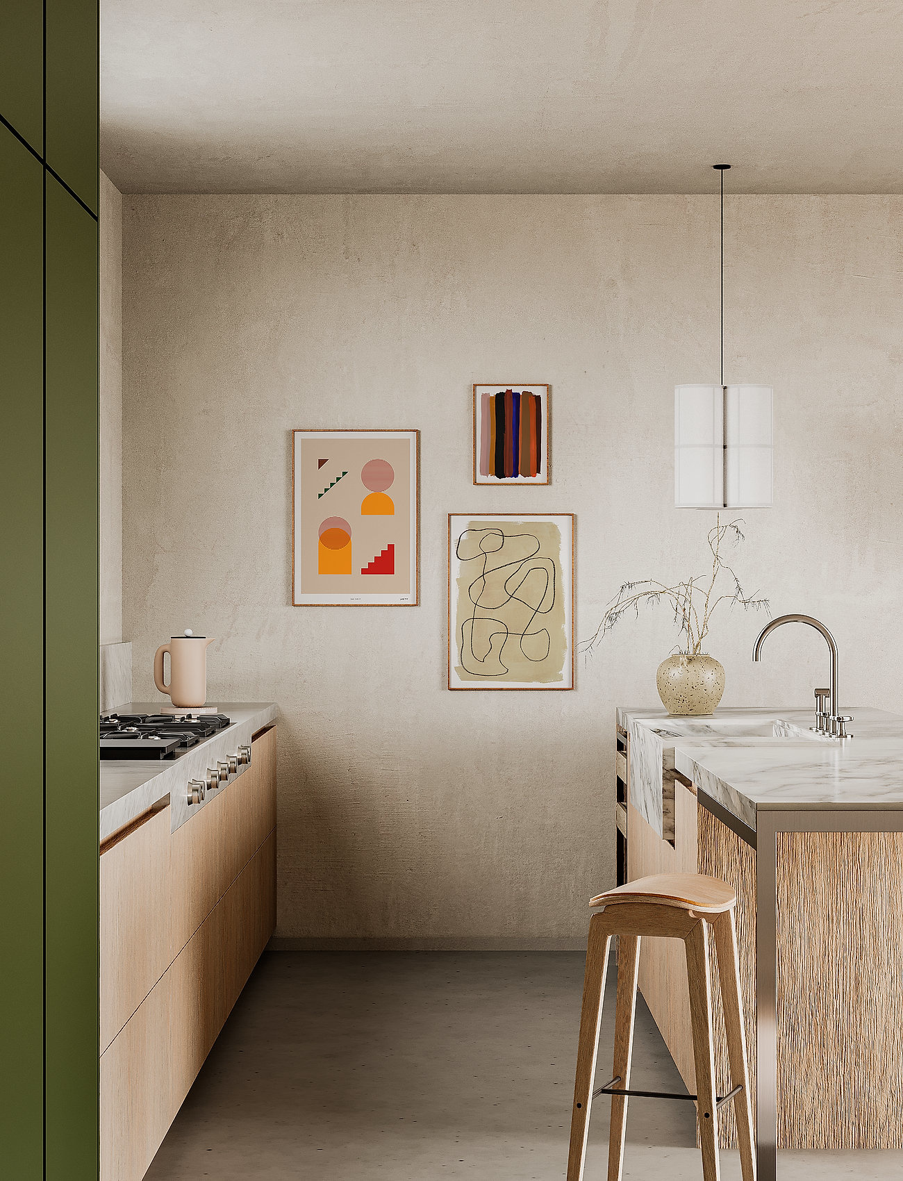 PAPER COLLECTIVE Stripes - 30x40