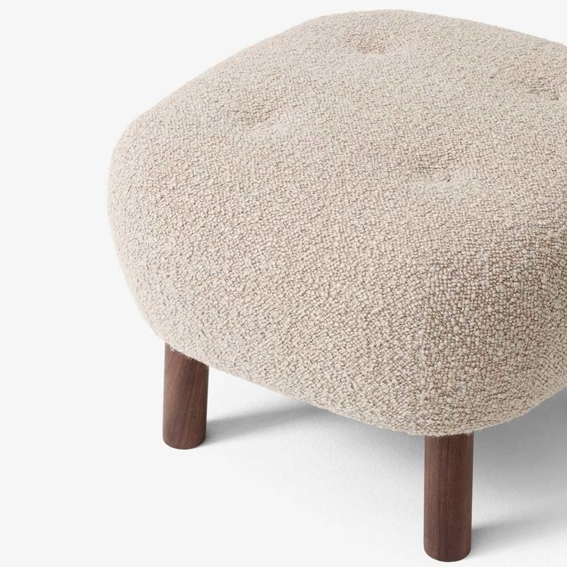 &Tradition Little Petra Pouf - Karakorum 003/Walnut