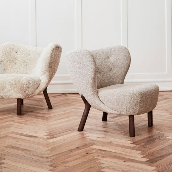 &Tradition Little Petra Pouf - Karakorum 003/Walnut