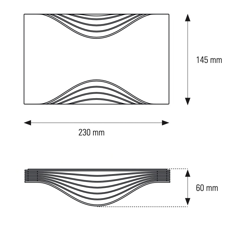 DCW editions Respiro Wall - Gold