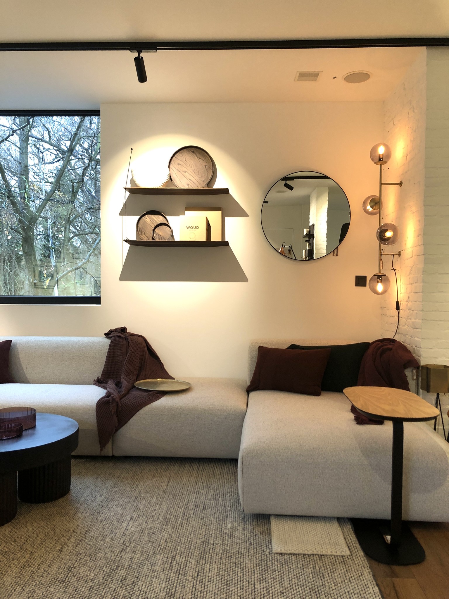 Prostoria Modulaire sofa MATCH L 83 - 2seater+armrestL + island + chaiselongueR - CREPE300