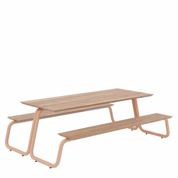WÜNDER The Table Medium 285 cm - Customised - Beige Red RAL 3012