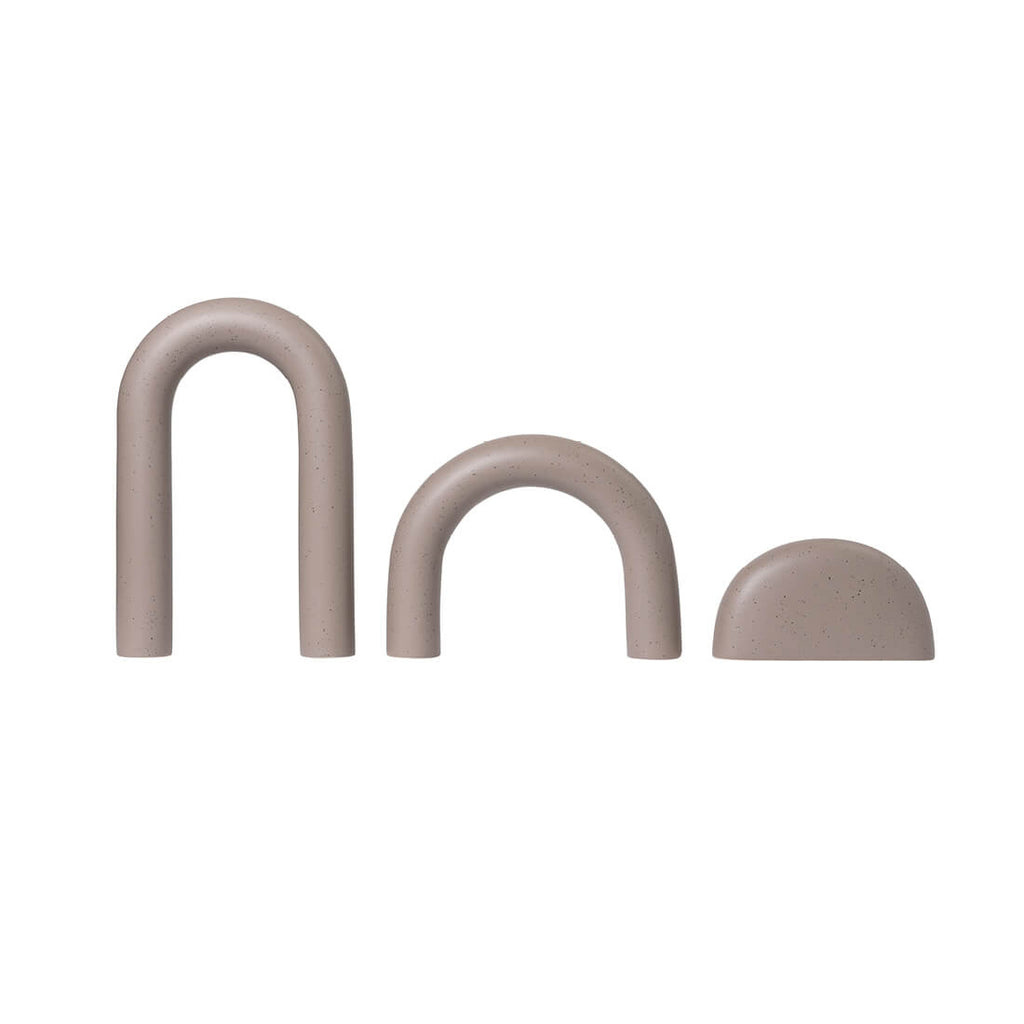 Kristina Dam Cupola Sculpture - Earthware - Brown