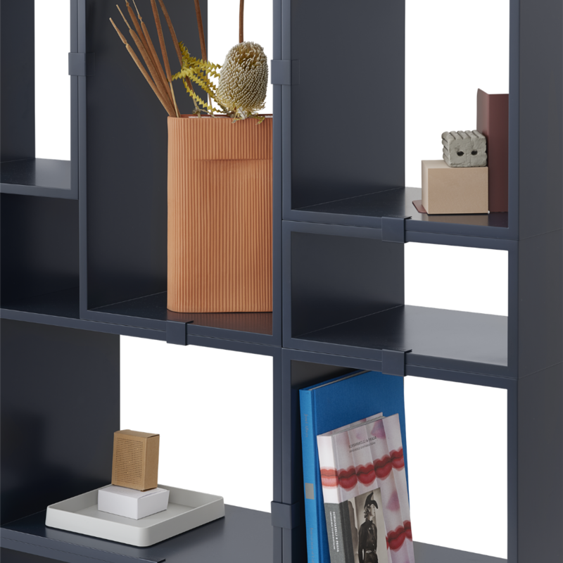 Muuto Stacked Configuration 10 version 2 - Midnight Blue/Midnight Blue