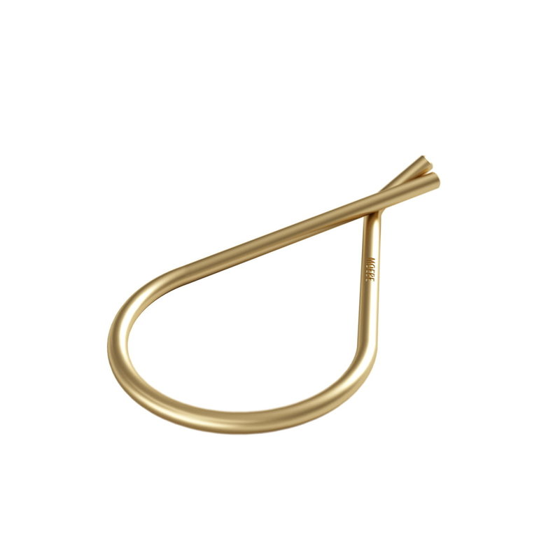 Moebe Key Ring Ø3,8 - Brass