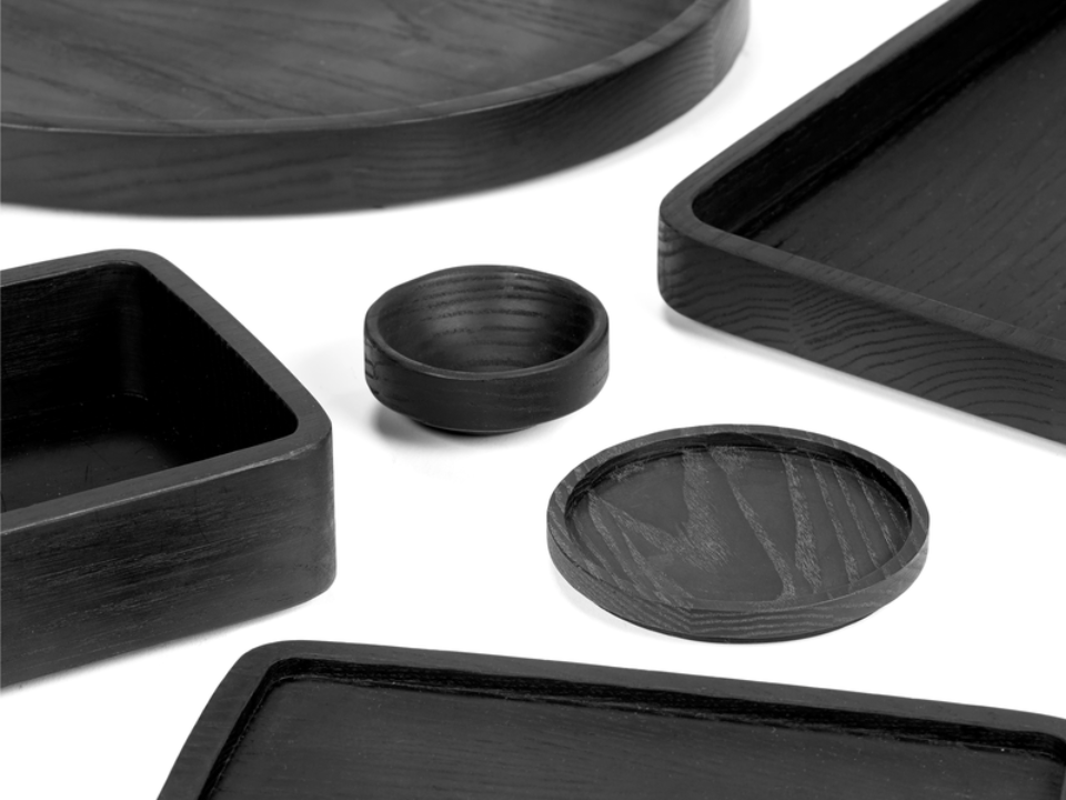 Serax SNIJPLANK HOUT RECHTHOEKIG VVD 45X27 H2,8