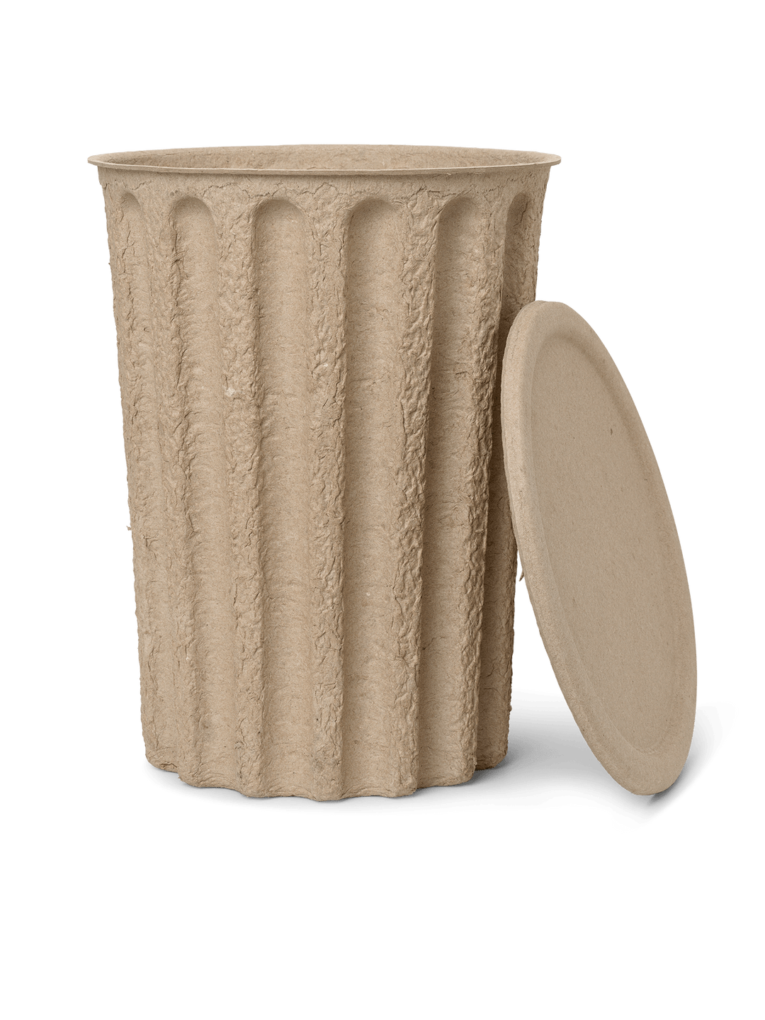 Ferm Living Paper Pulp Paper Bin - Brown
