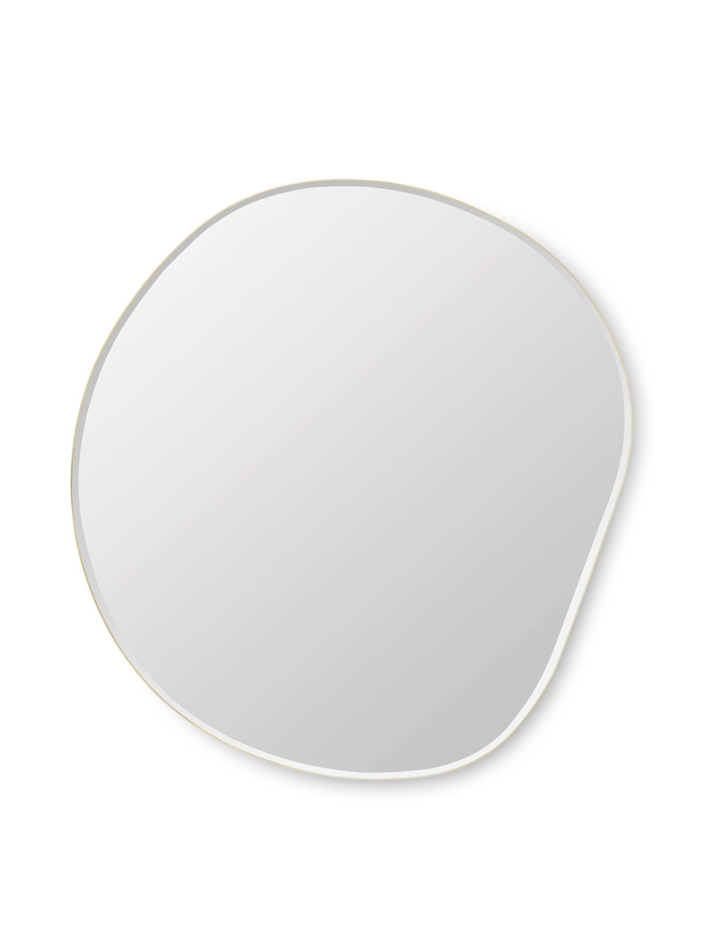 Ferm Living Pond Mirror - XL - Brass