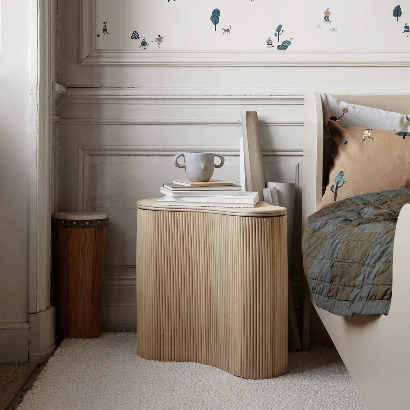 Ferm Living Isola Storage Table - Natural