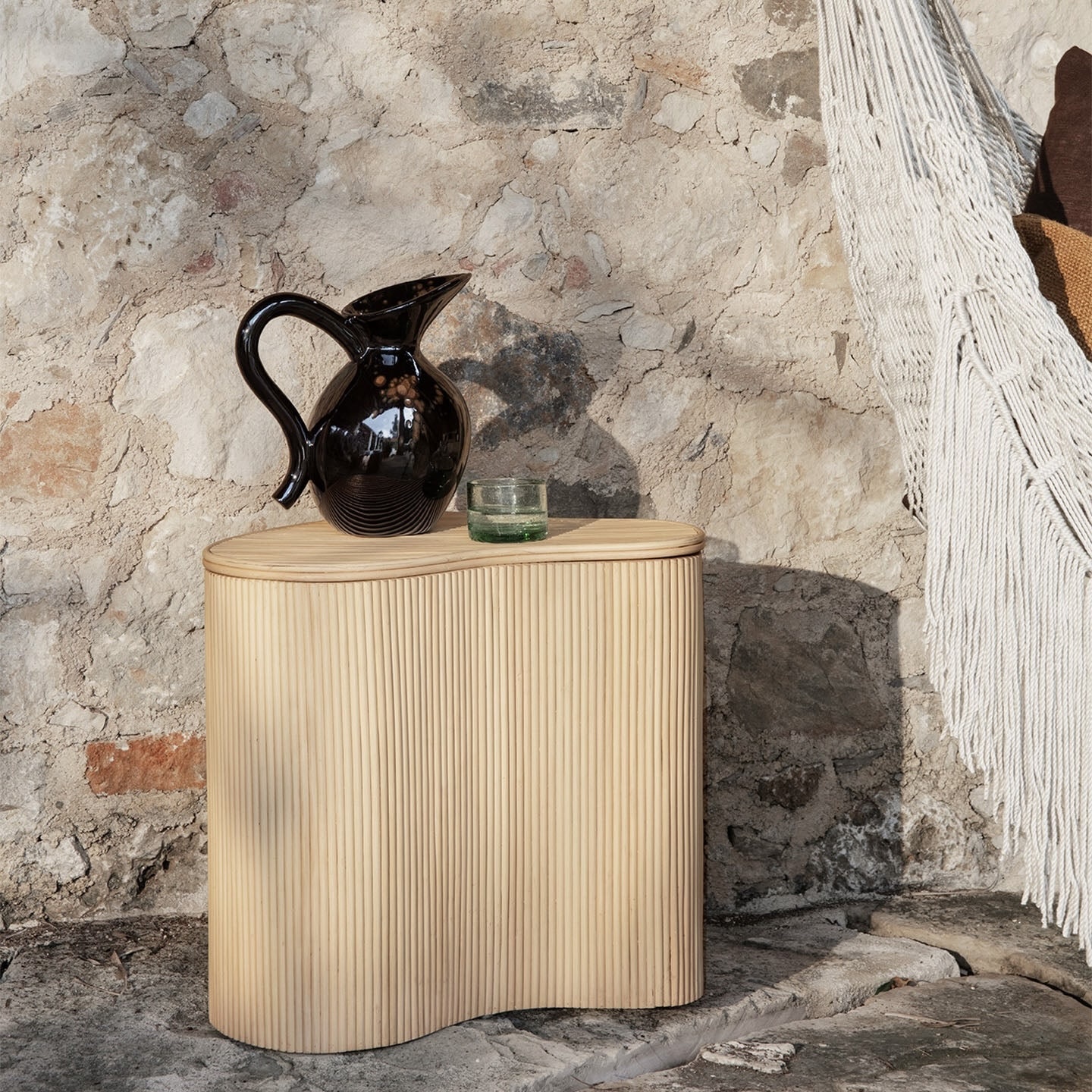 Ferm Living Isola Storage Table - Natural