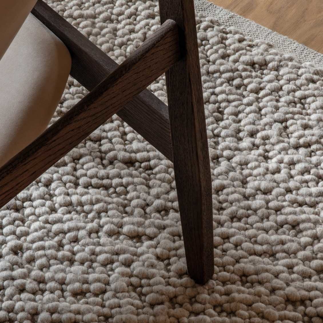 Audo Copenhagen Gravel Rug, 200x300, Ivory